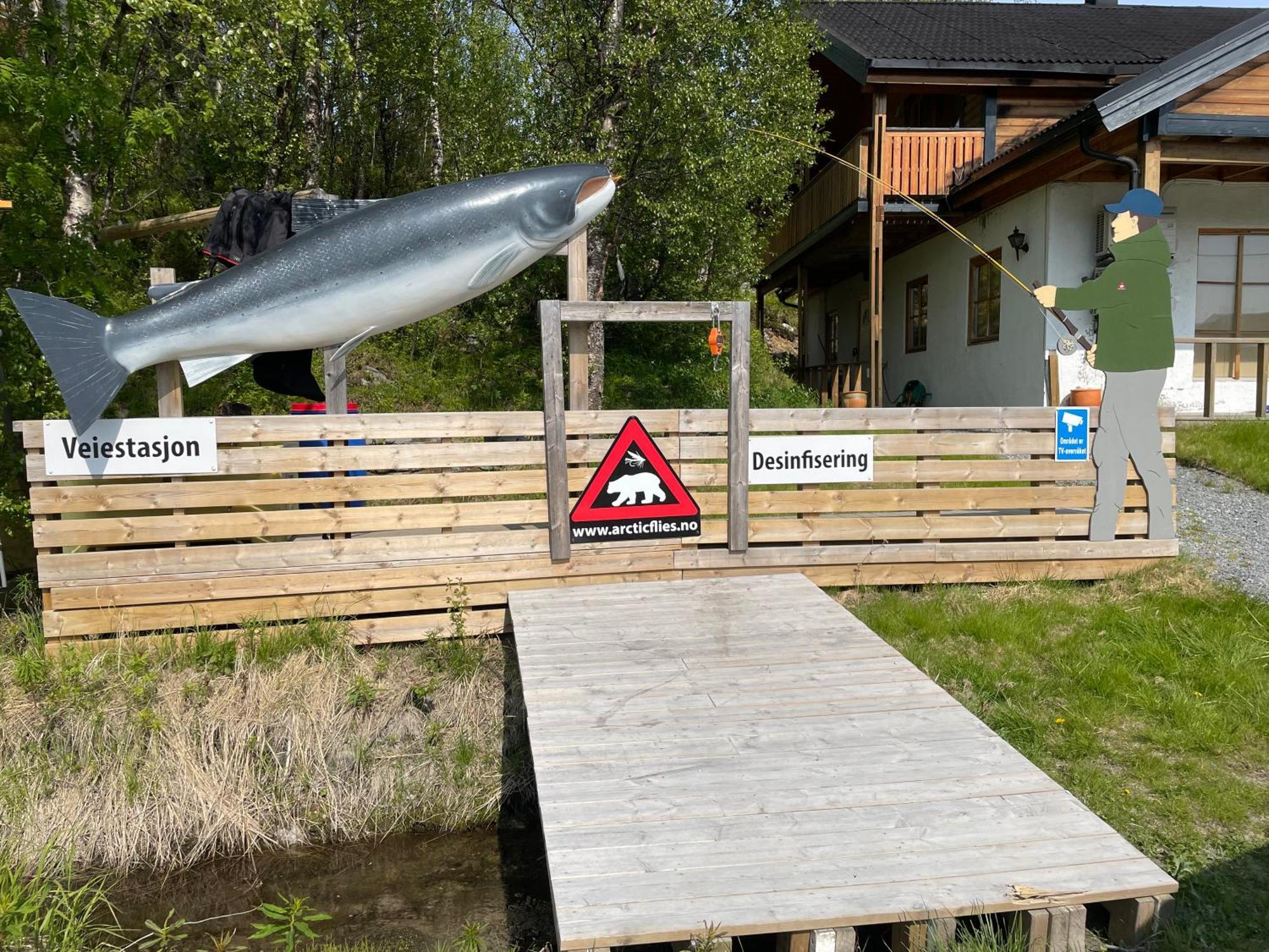 Skaidi Logde- Near Salomon River And Golf Course Hammerfest Exterior foto